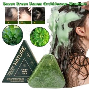 Seven Nature Green Shampoo Soap Bar