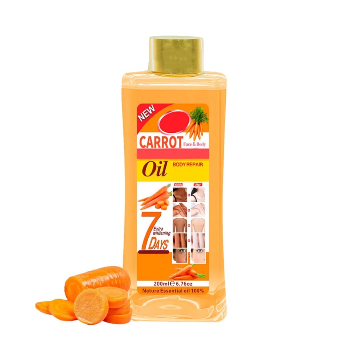 Carrot Super Whitening Oil